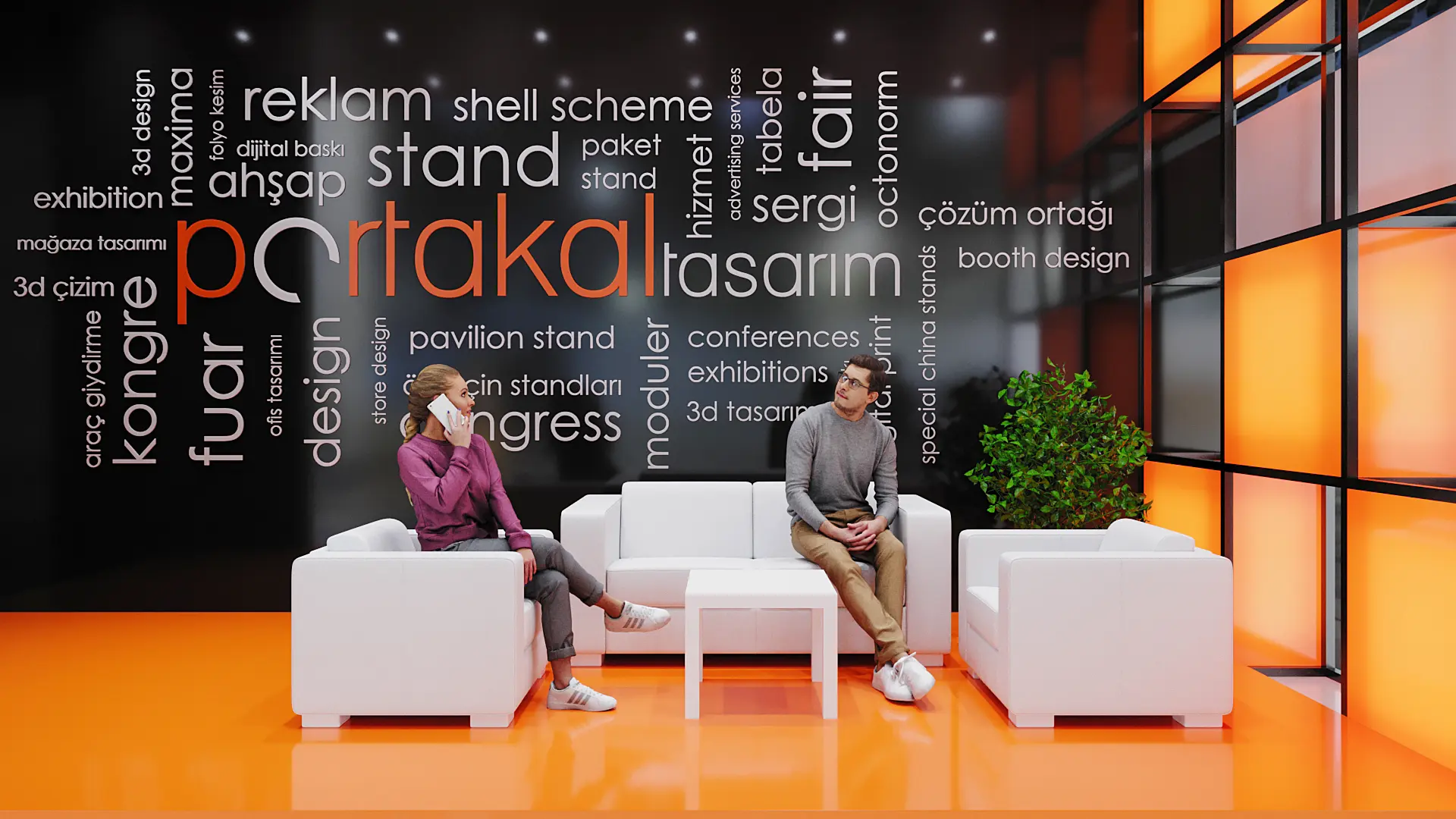 Portakal Tasarım Stand